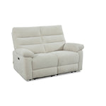 Lucie Dual Reclining Loveseat - Ivory