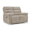 Lucie Dual Reclining Loveseat - Ivory