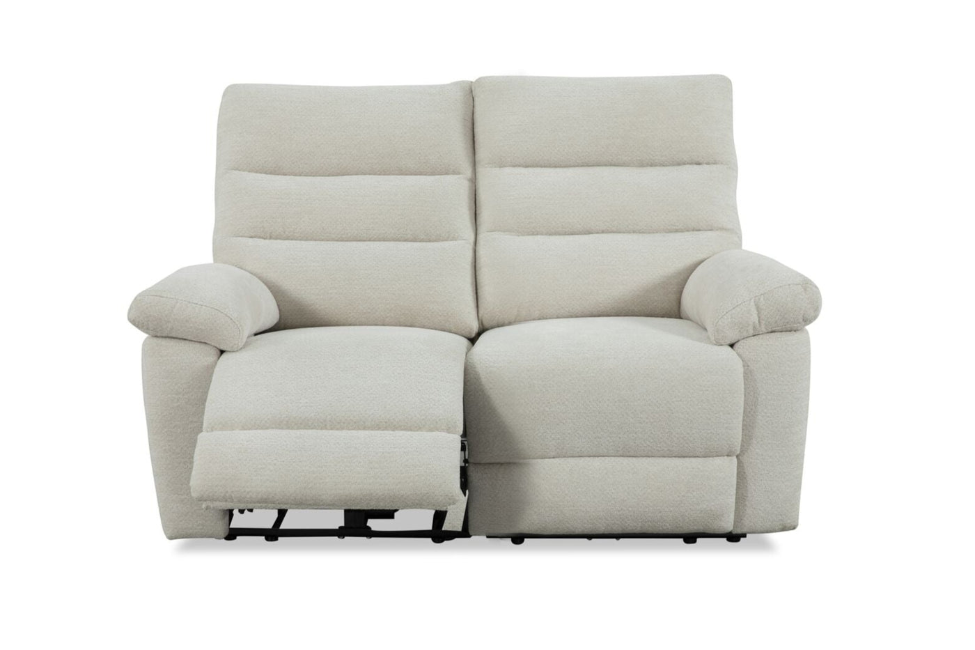 Lucie Dual Reclining Loveseat - Ivory