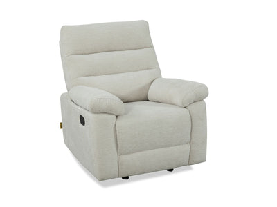 Lucie Dual Reclining Chair - Ivory