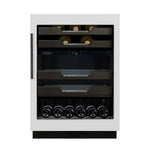 Marathon 24" Dual-Zone Panel-Ready Wine & Beverage Cooler – M4-D250PANR