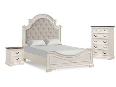 Macey 5-Piece Full Bedroom Package - White