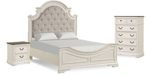 Macey 5-Piece Full Bedroom Package - White