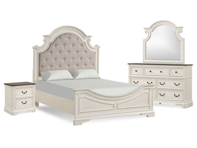 Macey 6-Piece Full Bedroom Package - White
