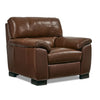 Maddox Leather Chair - Cognac