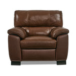 Maddox Leather Chair - Cognac