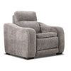 Madison Dual Power Recliner - Brown