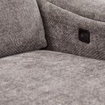 Madison 6-Piece Dual Power Reclining Sectional with Right-Facing Chaise - Brown
