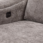Madison 6-Piece Dual Power Reclining Sectional with Left-Facing Chaise - Brown