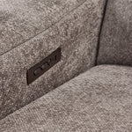 Madison 6-Piece Dual Power Reclining Sectional with Right-Facing Chaise - Brown