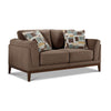 Madrid Loveseat - Dark Brown