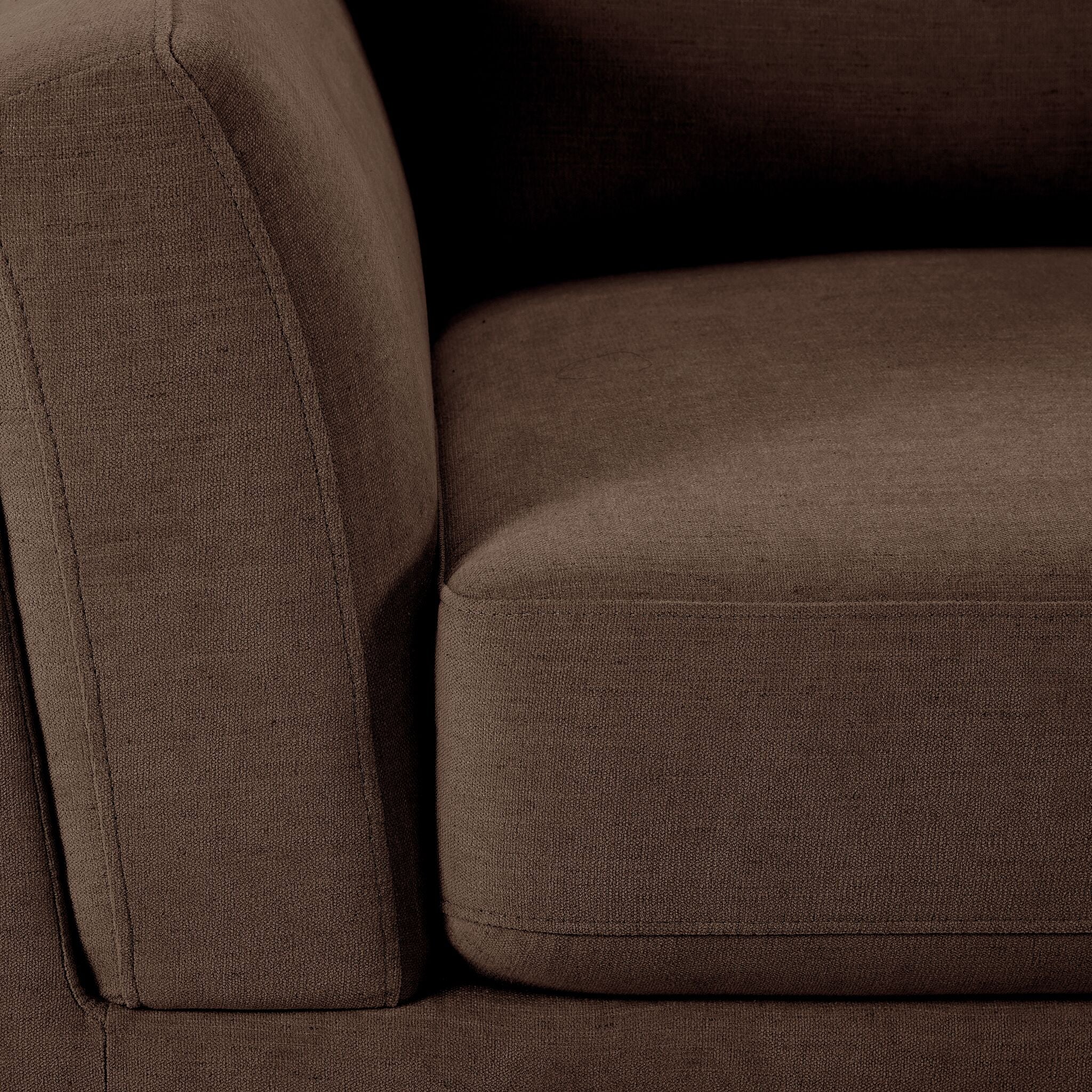 Madrid Loveseat - Dark Brown