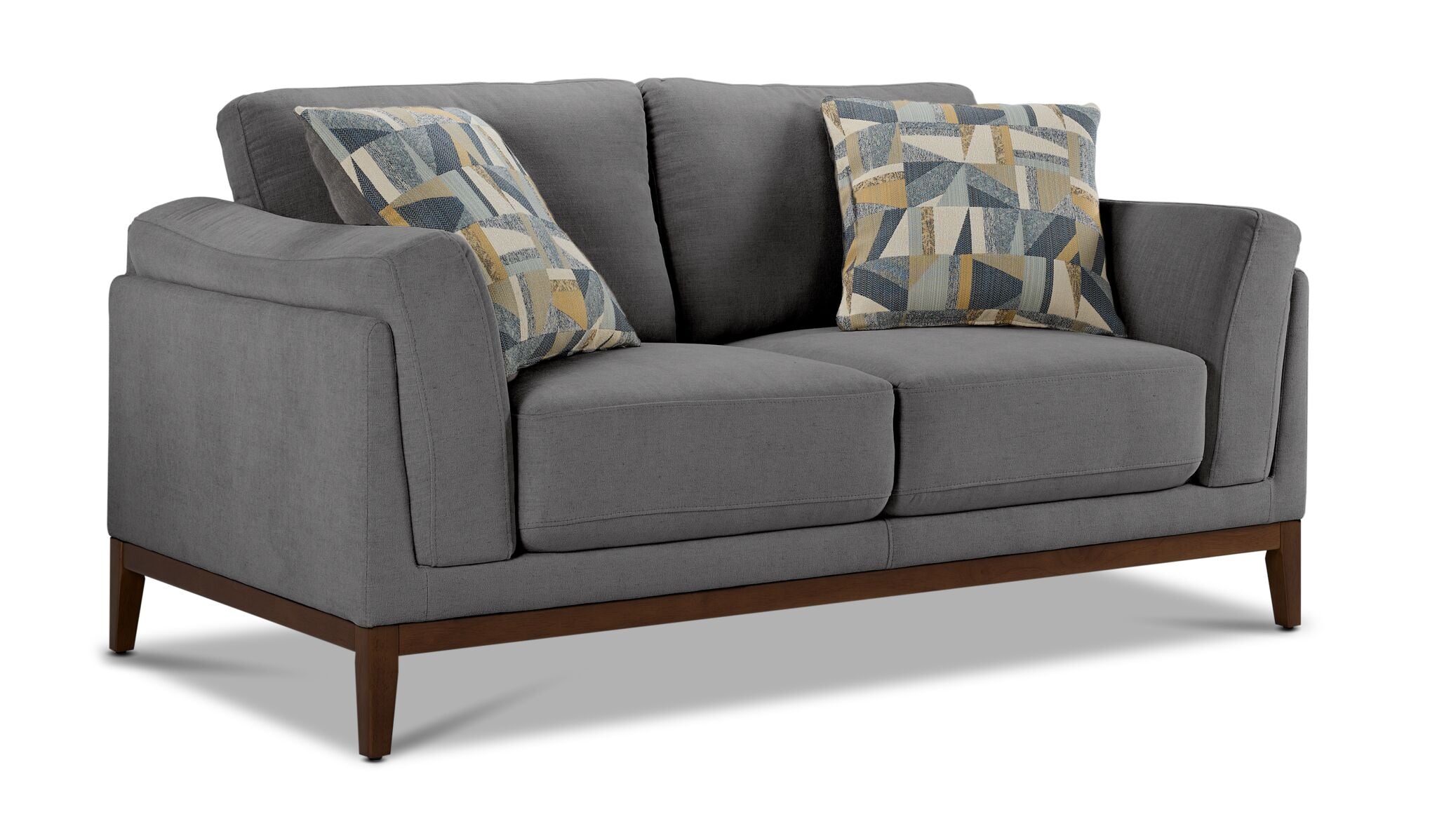 Madrid Sofa, Loveseat and Chair Set - Grey