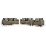 Madrid Sofa, Loveseat and Chair Set - Green