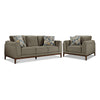 Madrid Sofa and Chair Set - Green
