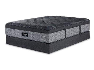 Beautyrest World Class Majesty King Medium Mattress and Split Boxspring Set