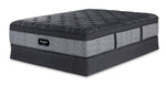 Beautyrest World Class Majesty King Medium Mattress and Split Boxspring Set