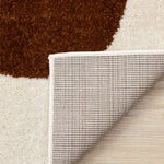 Warm Elements 7'10" x 10'6" Pebbles Design Area Rug - Cream