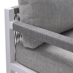 Malibu Outdoor Sofa - White, Grey