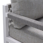 Malibu Outdoor Lounge Chair - White, Grey
