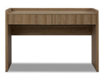 Malina Fluted Desk - Light Natural Oak