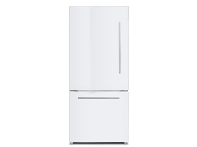 Marathon White Bottom Mount Refrigerator (18 Cu.Ft.) - MFF179WBM-LH