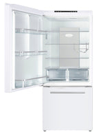 Marathon 30" 18 Cu. Ft. White Bottom-Freezer Refrigerator  - MFF179WBM-LH