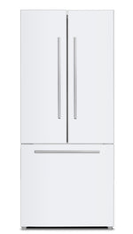 Marathon 30" 18 Cu. Ft. White French Door Refrigerator - MFF180WFD-1