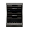 Marathon 24" Dual-Zone Stainless Steel Wine Cooler – M4-D200SS