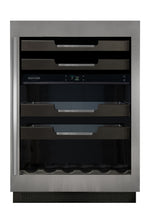 Marathon 24" Dual-Zone Stainless Steel Wine & Beverage Cooler – M4-D250SS