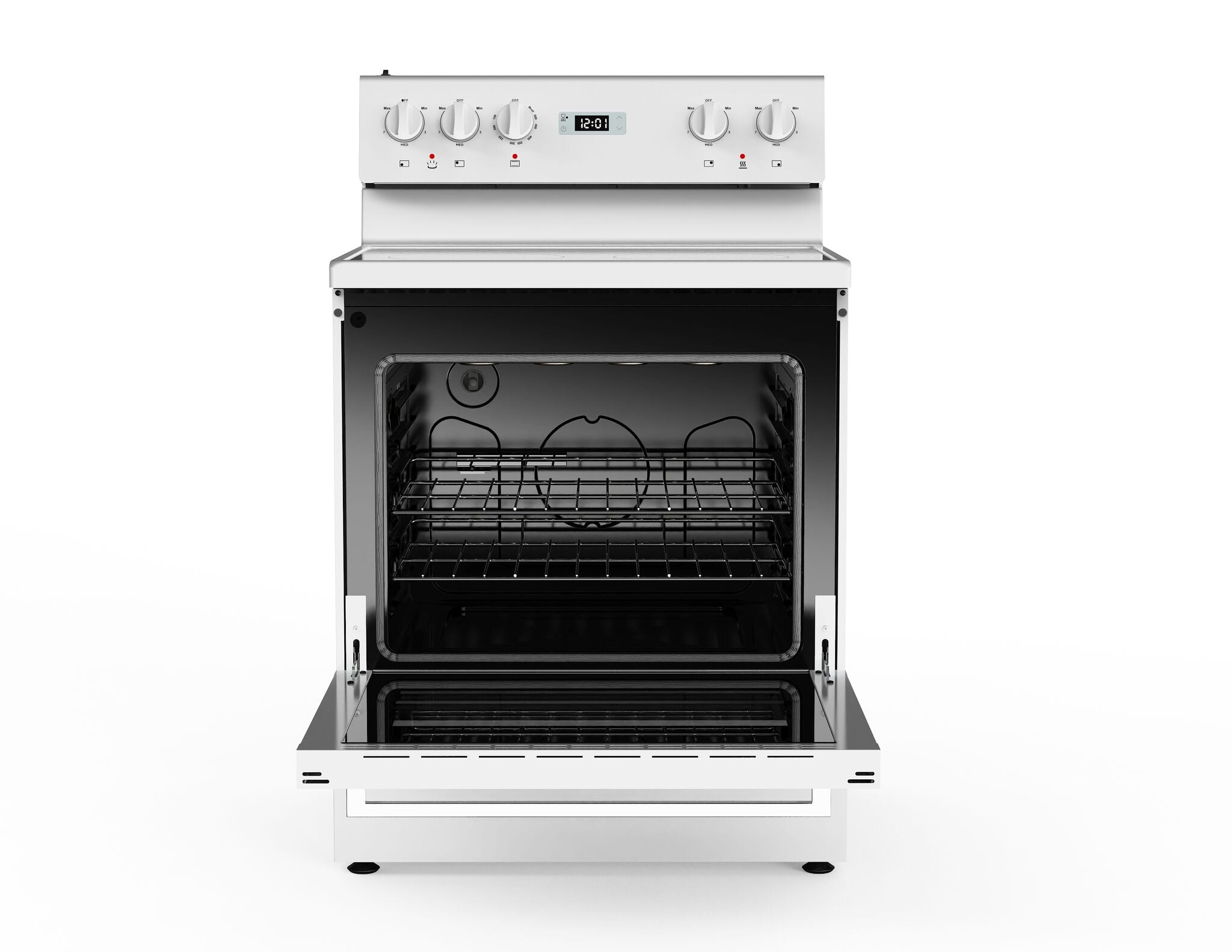 Marathon 30" White Smooth Top Electric Range - MER3070W