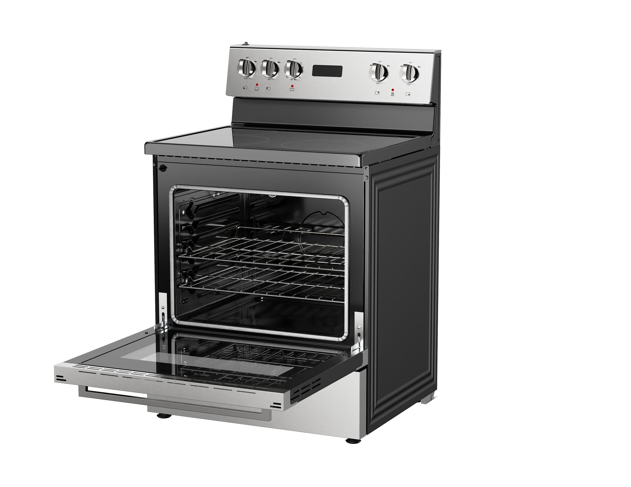 Marathon 30" Stainless Steel Smooth Top Electric Range - MER3070SS