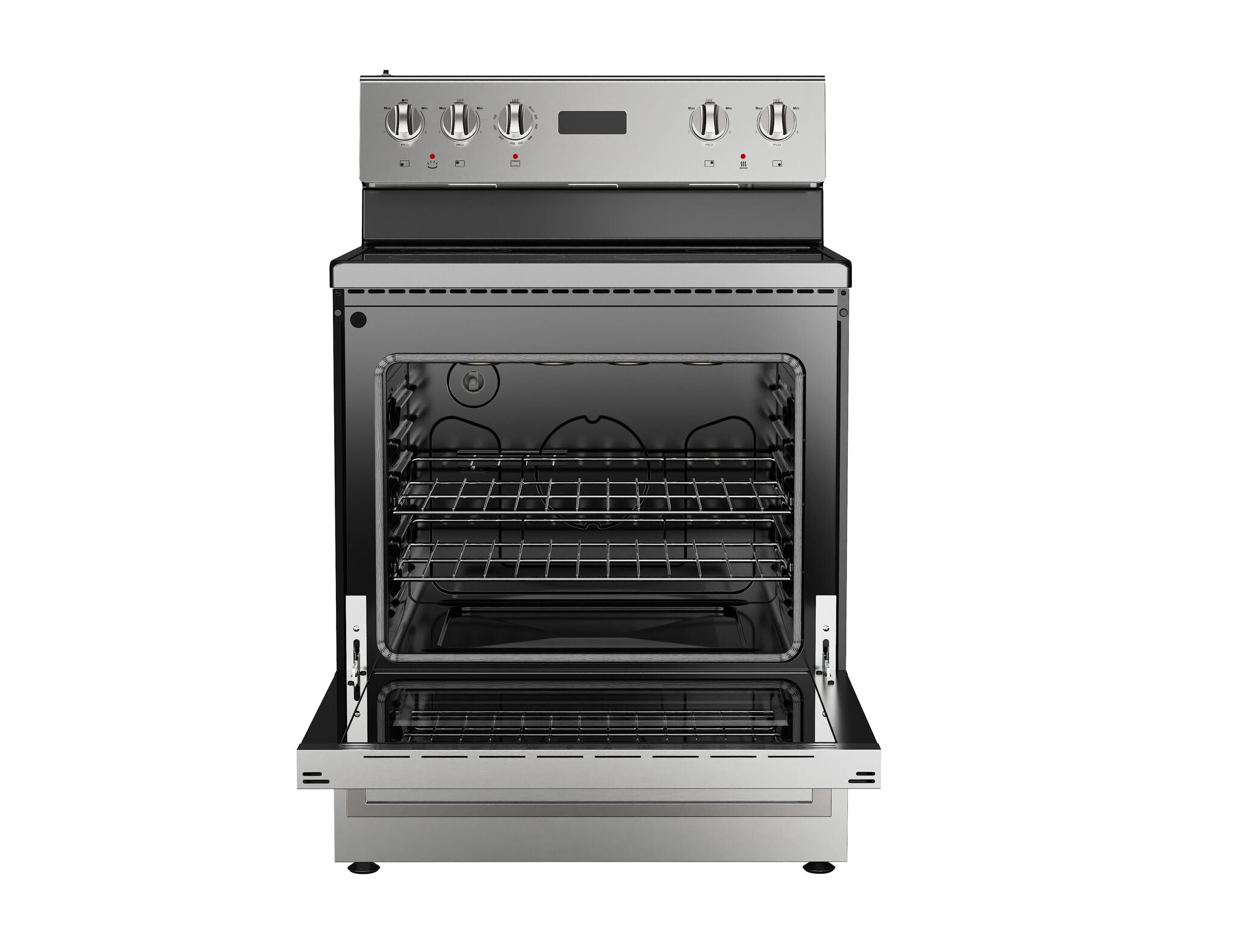 Marathon 30" Stainless Steel Smooth Top Electric Range - MER3070SS