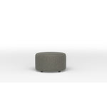Duffield Round Ottoman - Patina Dark Grey