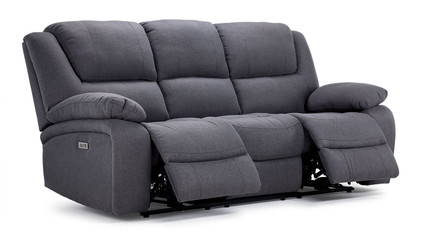 Marlow Power Reclining Sofa - Charcoal