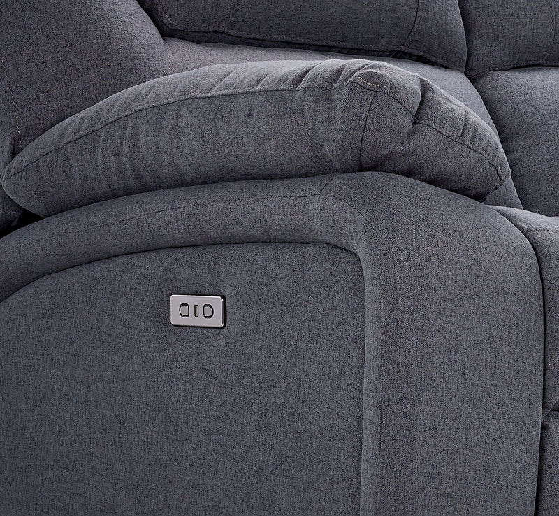 Marlow Power Reclining Sofa Charcoal Leon's