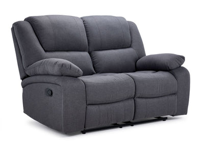 Marlow Manual Reclining Loveseat - Charcoal