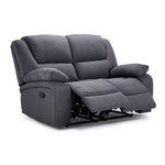 Marlow Manual Reclining Loveseat - Charcoal