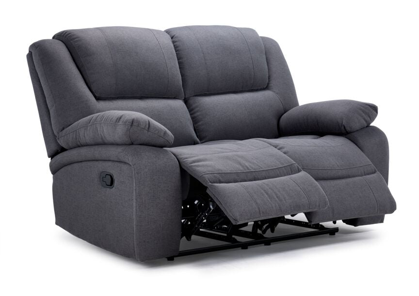 Marlow Manual Reclining Loveseat - Charcoal