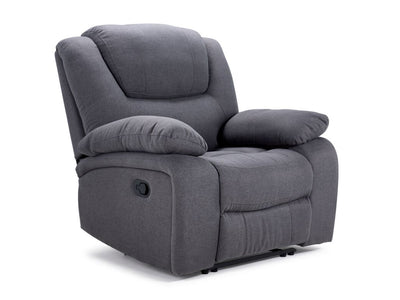 Marlow Manual Recliner - Charcoal