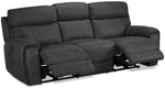 Martin II Power Reclining Sofa - Dark grey