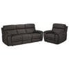 Martin II Power Reclining Sofa and Chair Set -Dark grey