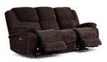 Maxwell Power Reclining Sofa - Brown