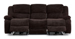Maxwell Power Reclining Sofa - Brown