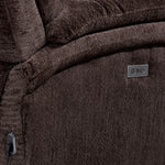 Maxwell 6-Piece Power Reclining Sectional with Console- Brown