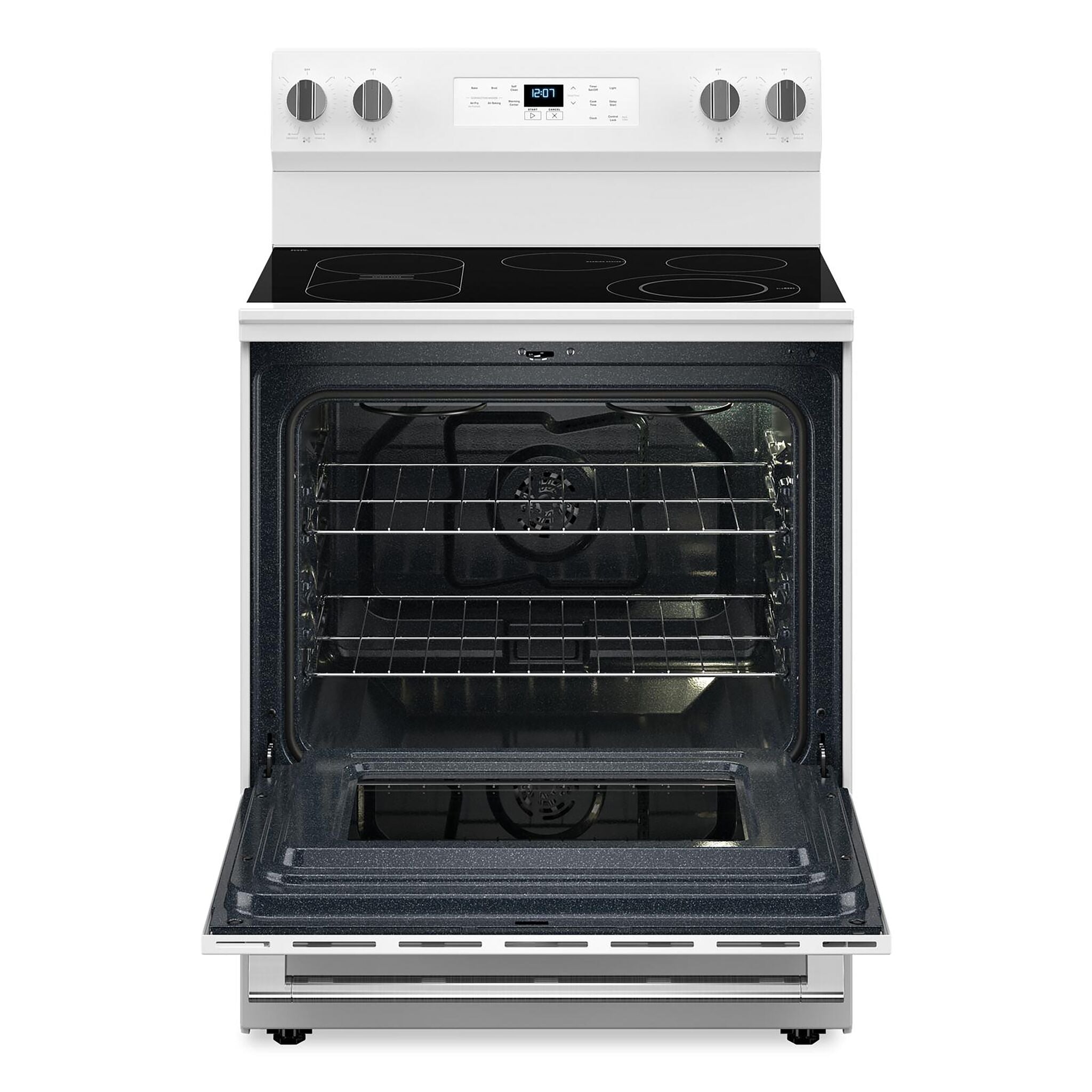 Maytag White Electric Freestanding Range (5.3 Cu.Ft.) - YMFES6030RW