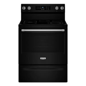 Maytag Black Electric Freestanding Range (5.3 Cu.Ft.) - YMFES6030RB