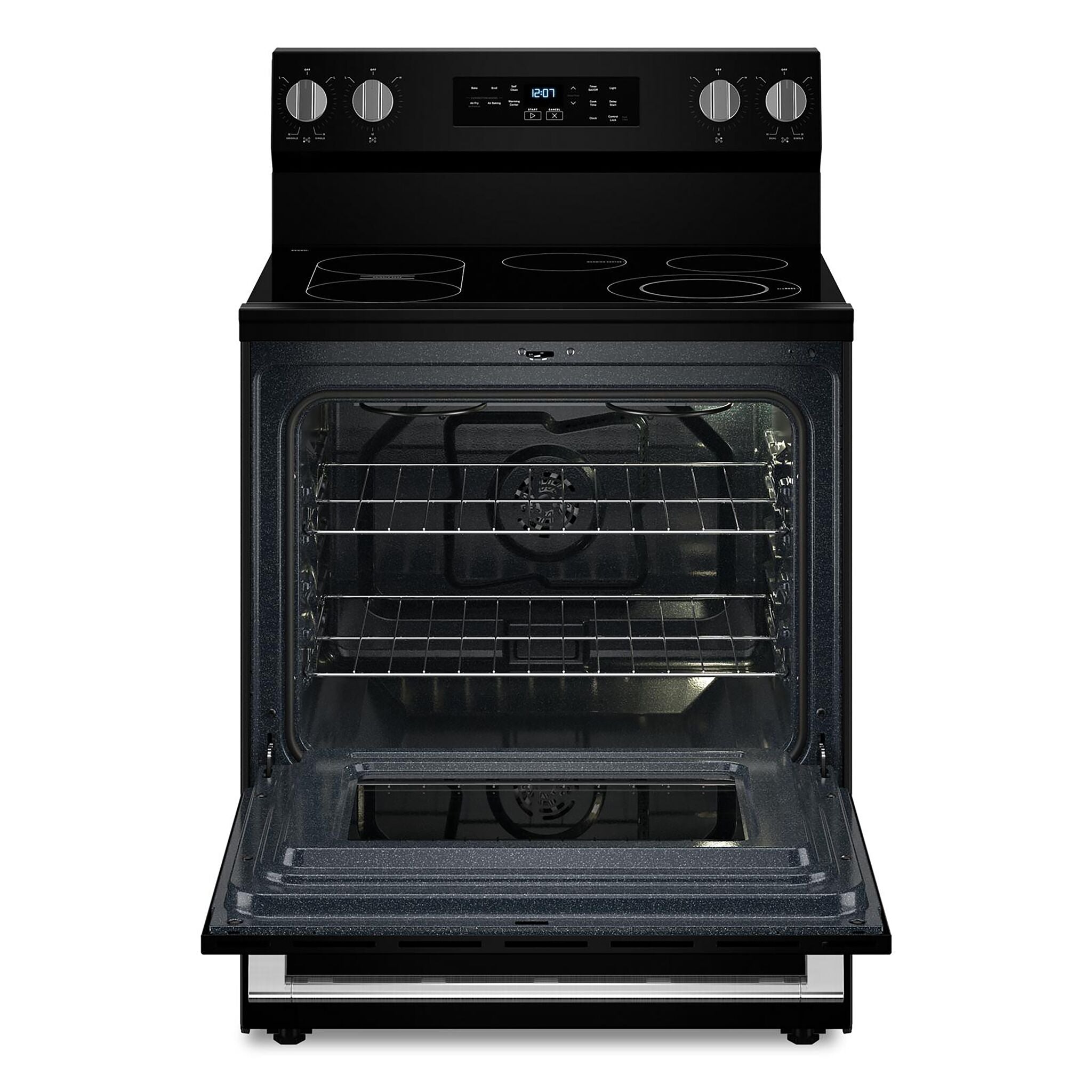 Maytag Black Electric Freestanding Range (5.3 Cu.Ft.) - YMFES6030RB