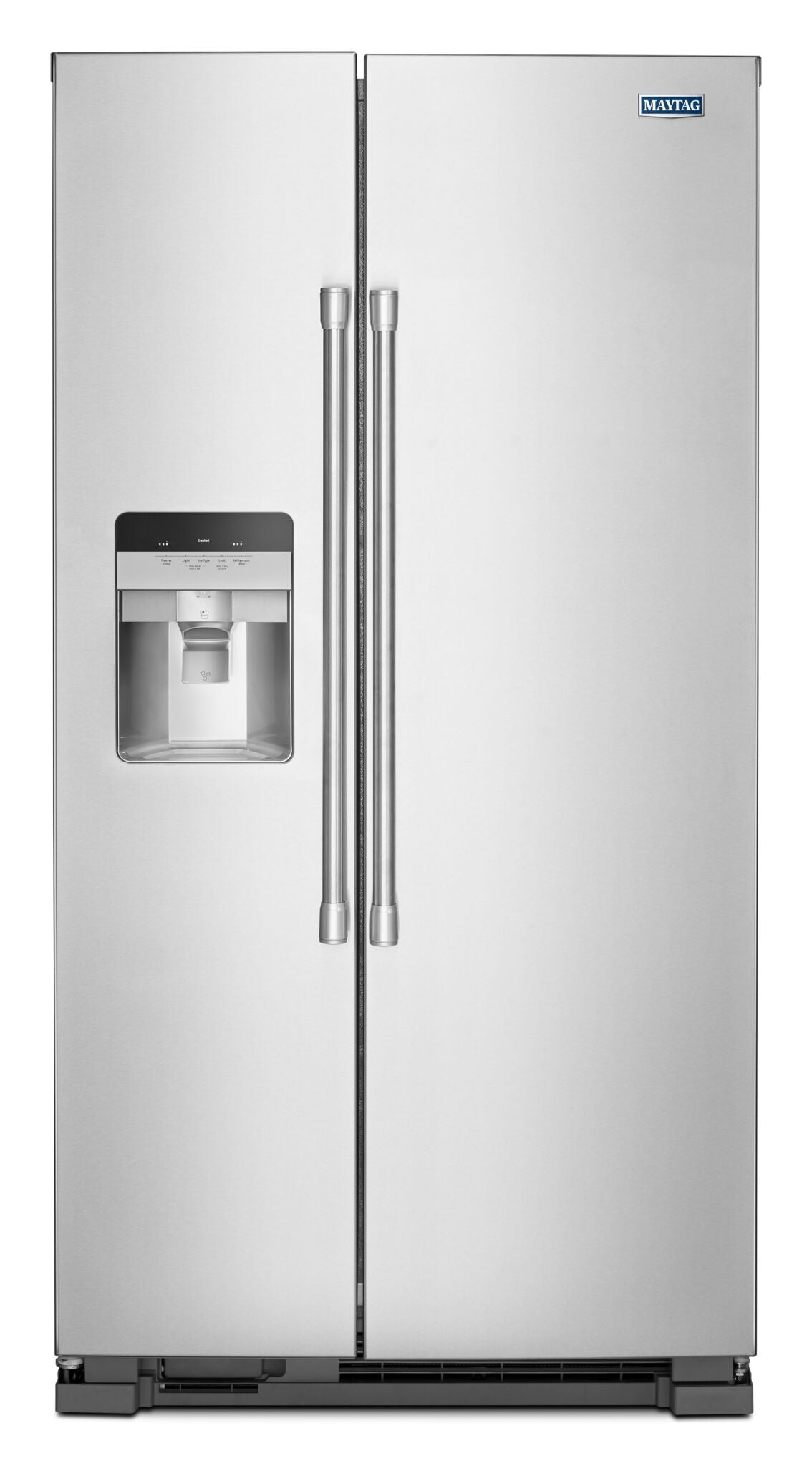 Maytag Fingerprint Resistant Stainless Steel Side-by-Side Refrigerator (24.51 Cu Ft) - MSS25C4MGZ