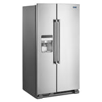 Maytag Fingerprint Resistant Stainless Steel Side-by-Side Refrigerator (24.51 Cu Ft) - MSS25C4MGZ